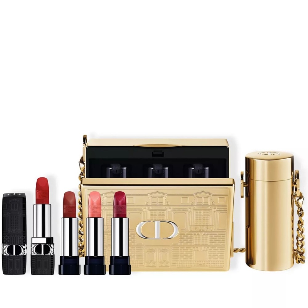 🆕 3X HOST PICK💕 ROUGE DIOR MINAUDIERE THE ATELIER OF DREAMS, LIPSTICK CLUTCH - Picture 5 of 9
